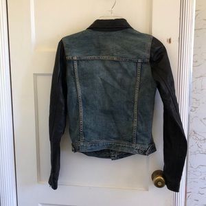 Madewell Jackets & Coats - Madewell Denim Leather Jacket Madewell Jackets & Coats - Madewell Denim Leather Jacket